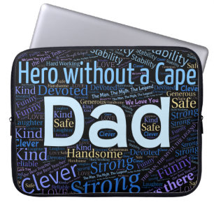 Hero Vater Custom Laptopschutzhülle