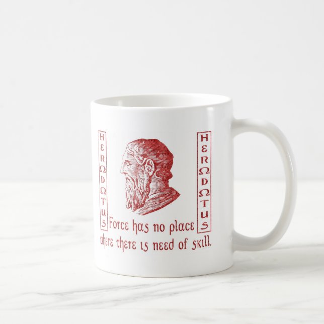 Herodotus Kaffeetasse (Rechts)