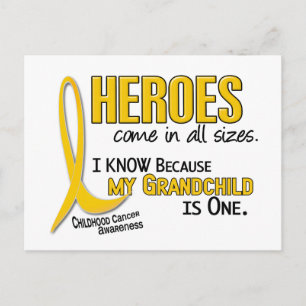 Heroes aller Größen 1 KREBS für Großkinder Postkarte