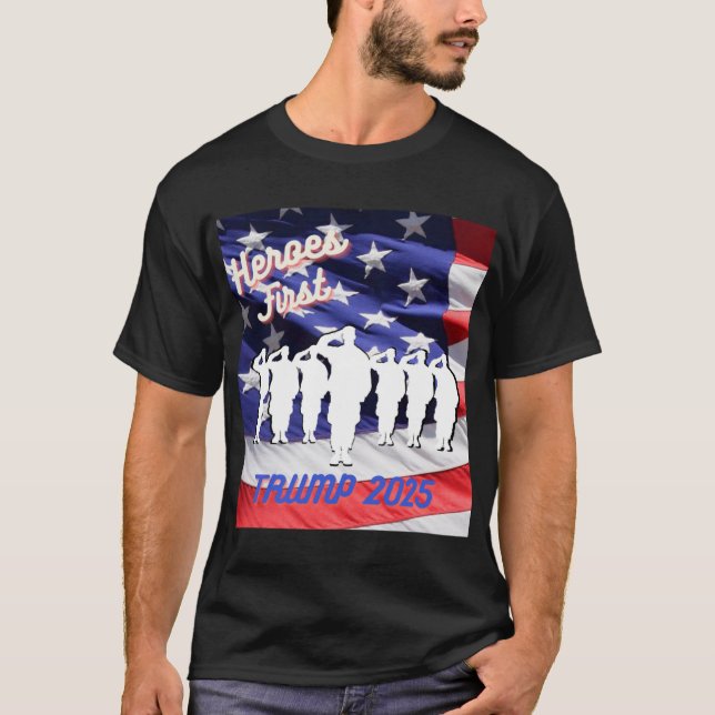 Heroes First Dt 2025 T-Shirt (Vorderseite)