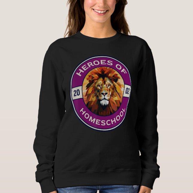 Heroes of Homeschool Sweatshirt (Vorderseite)
