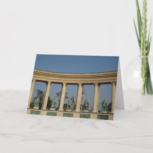 Heroes of Hungary Greeting Card Karte (Vorderseite)
