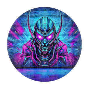 Heroic Cyberpunk Vibe Schneidebrett