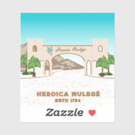 Heroica Mulegé Baja California Sur Mexiko Aufkleber