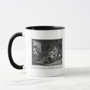Heroischer Mut einer Frau, die Vendean Räuber Tasse