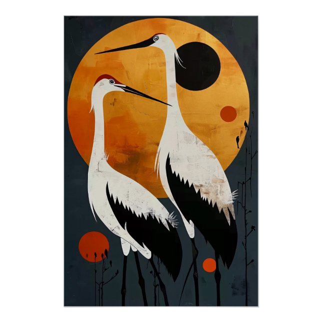 Heron Couple  Poster (Vorderseite)