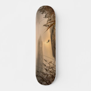 Heron Heaven - Landschaft am See Skateboard