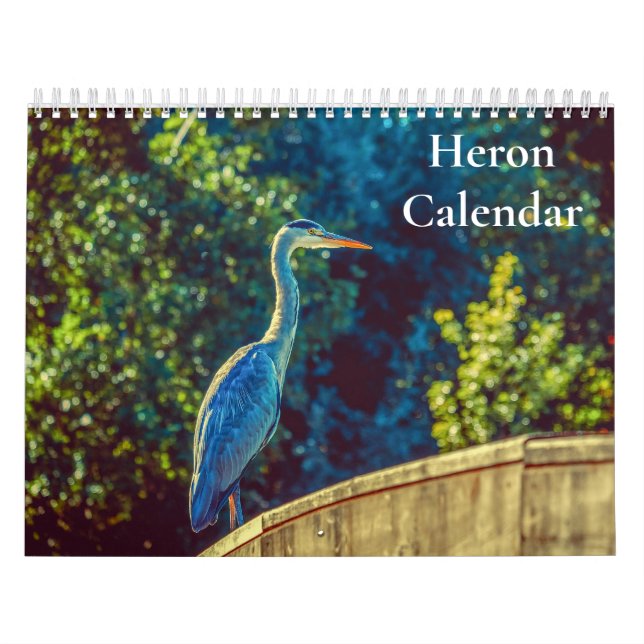 Heron-Kalender 2025 Kalender (Titelbild)