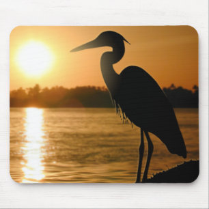 Heron Mousepad