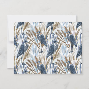 Heron Postkarte