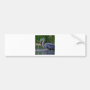 Heron Splash Autoaufkleber