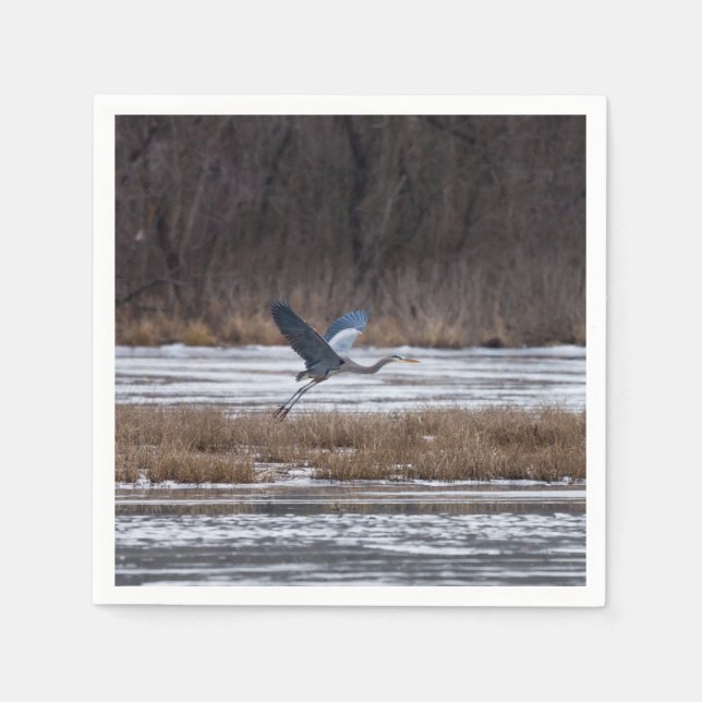 Heron Start Serviette (Vorderseite)