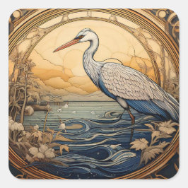 Heron Sticker