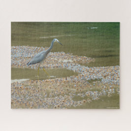 Heron und Babykrabbe-Tricky-Puzzle