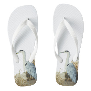 Heronerwachsene, breite Streifen, Frauen 4 - Männe Flip Flops