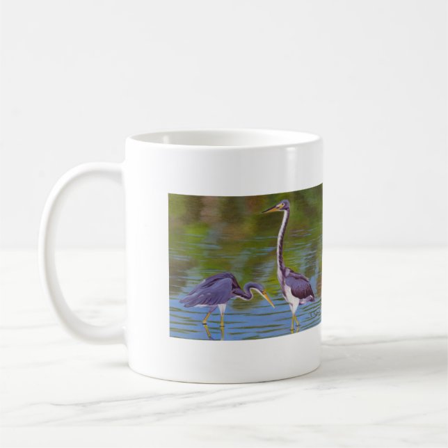 Herons Mug - La beauté est tout autour de vous (Gauche)