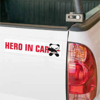 Heropandär Autoaufkleber