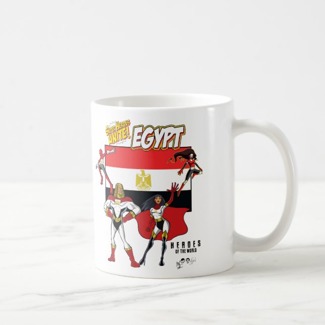 Héros de la tasse de café du monde - Egypte (Droite)