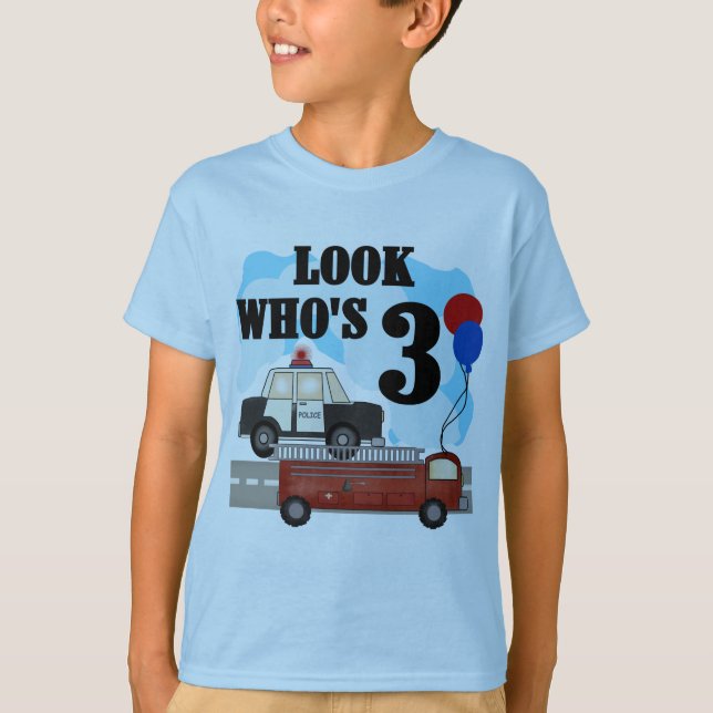 Héros de tous les jours 3e anniversaire Tshirts et (Devant)