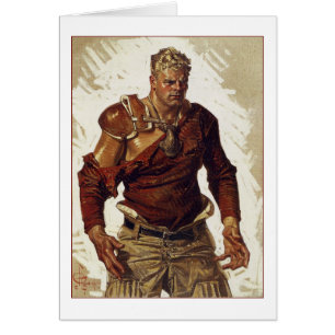 Héros du football par Joseph Leyendecker