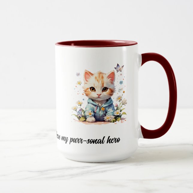 Héros purr-sonal - Fête des Mères Hommage à la Mug (Droite)