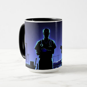 Héros silencieux : Mug de l'hôpital dans les couli