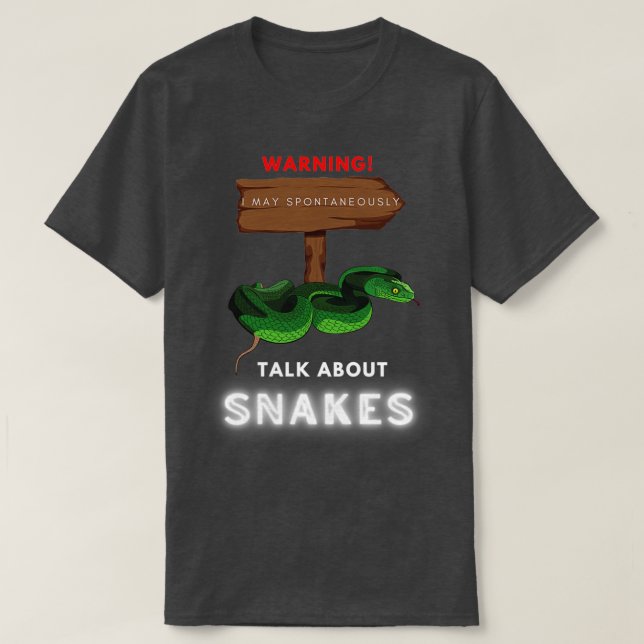 Herpetology Herpetologist  T-Shirt (Design vorne)