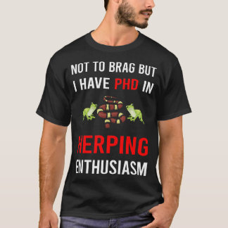 Herping Herpetologe Herpetologie Herp Herper T-Shirt