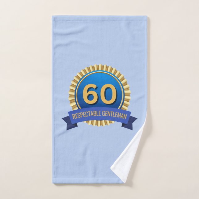 Herr - 60. Geburtstag Handtuch (Handtuch)