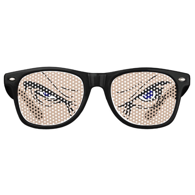 Herr Angry Partybrille (Vorderseite)