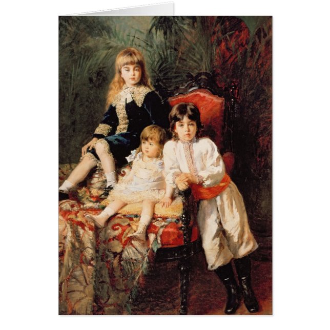Herr Balashovs Children, 1880 (Vorne)