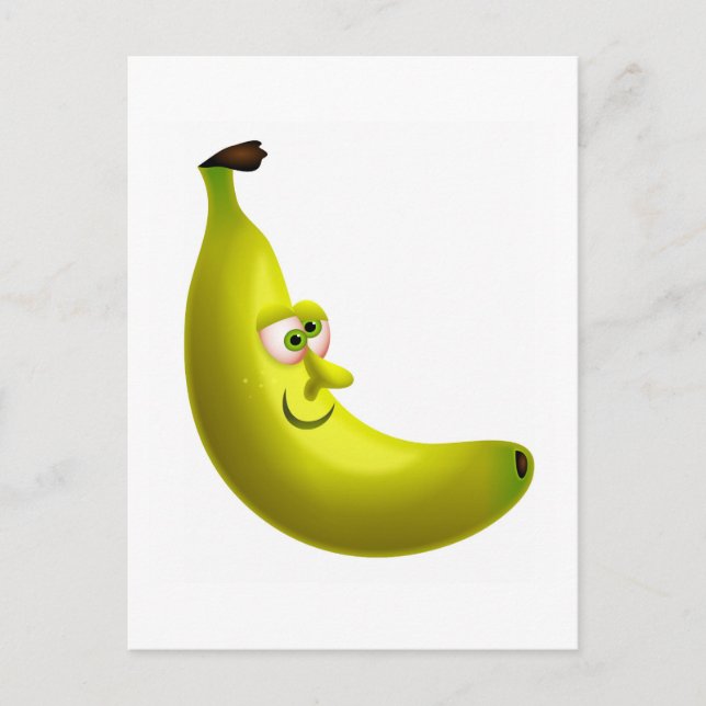 Herr Banana Postkarte (Vorderseite)