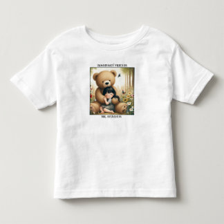 Herr Bärenumarmung Kleinkind T-shirt