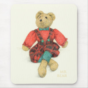 HERR BEAR Mouse Pad Mousepad