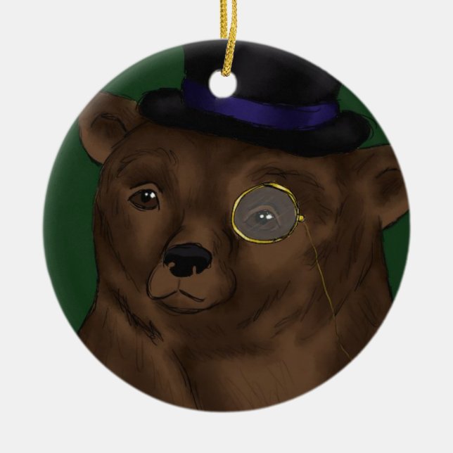 Herr Bear Ornament (Vorne)