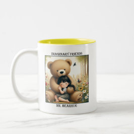 Herr Bearhug Zweifarbige Tasse