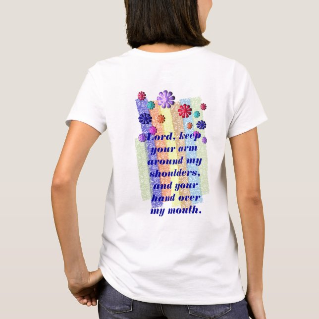 Herr, behalt deinen Arm T-Shirt (Rückseite)