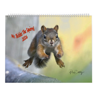 Herr Bickles Das Eichhörnchen 2026 Kalender groß