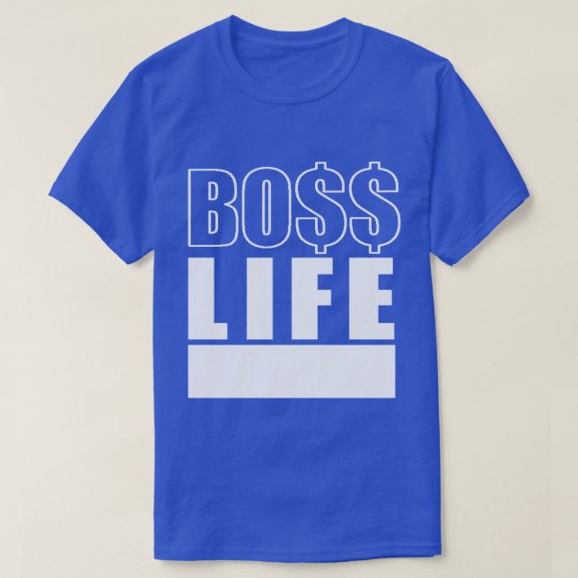 Herr Boss Life T-Shirt (Design vorne)