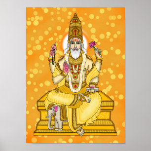 Herr Brihaspati Poster