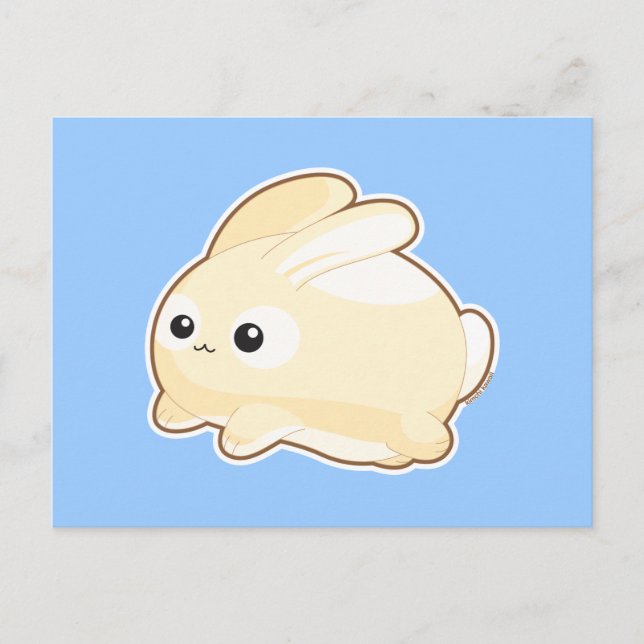 Herr Bunny Postkarte (Vorderseite)