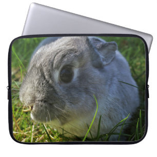 Herr Bunnys Close Up Laptopschutzhülle