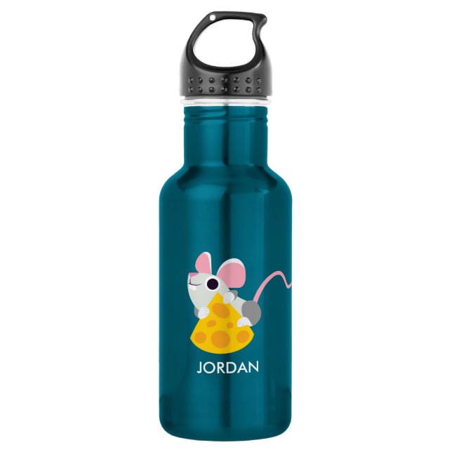 Herr Cheeseman die Maus Trinkflasche (Vorderseite)