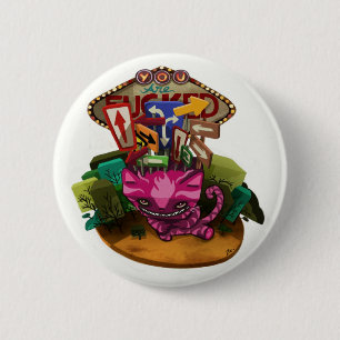 HERR CHESHIRE SAGT… KNOPF BUTTON