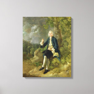 Herr Clayton Jones, c.1744-45 (Öl auf Leinwand) Leinwanddruck