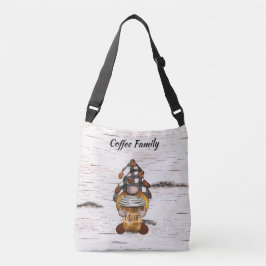 Herr Coffee Gnome Tragetaschen Mit Langen Trägern