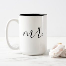 Herr Coffee Mug Zweifarbige Tasse