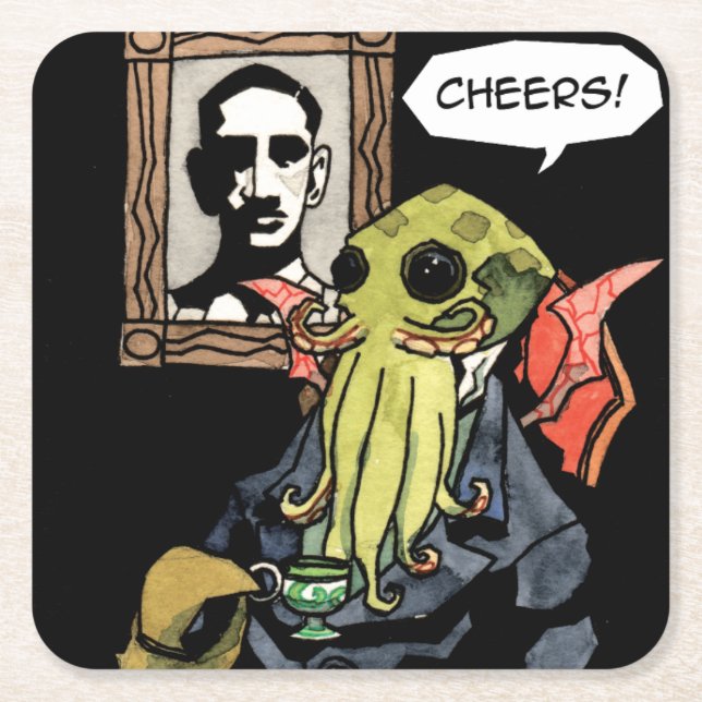 Herr Cthulhu: Beifall - Untersetzer (Vorderseite)