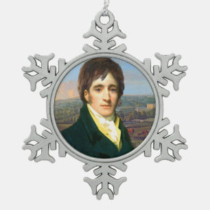 Herr Darcy Snowflake Ornament