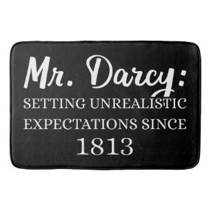 Herr Darcy: Unrealistische Erwartungen seit 1813 I Badematte